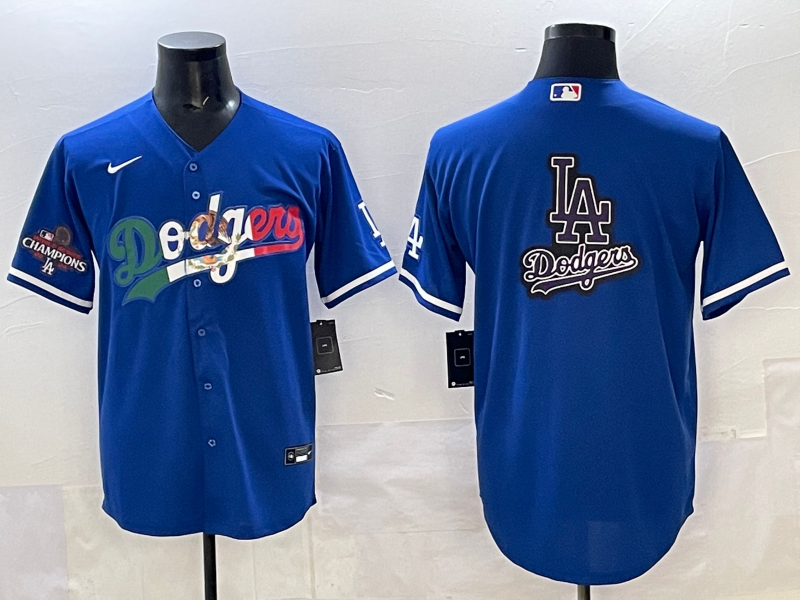 Men Los Angeles Dodgers blank blue Nike 2025 MLB All Star Jersey 0024